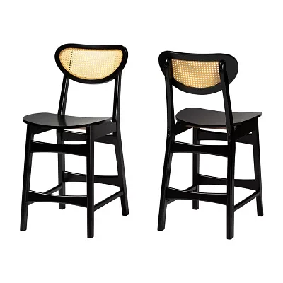 Hesper 2-pc. Counter Height Bar Stool