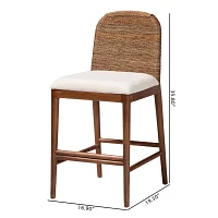 Nadim 2-pc. Counter Height Bar Stool