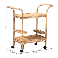 Hadia Serving Cart