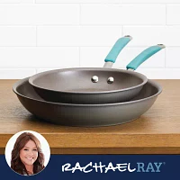 Rachael Ray Cucina Hard Anodized Twin Pack Skillet Set