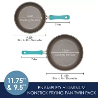 Rachael Ray Cook + Create 2-pc. Non-Stick Frying Pan Set