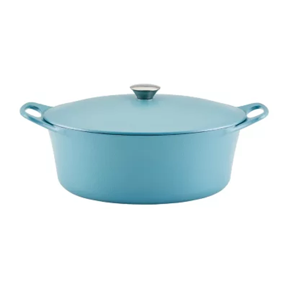 Rachael Ray NITRO Cast Iron 6.5-qt. Dutch Oven with Lid