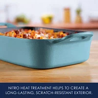 Rachael Ray NITRO Cast Iron 9X13" Roasting Pan