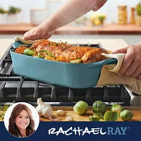 Rachael Ray NITRO Cast Iron 9X13" Roasting Pan