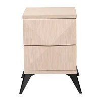 Draper 2-Drawer Nightstand