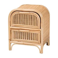 Adrika 2-Drawer Nightstand