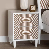 Louetta 2-Drawer Nightstand