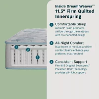 BeautySleep Dream Weaver 11.5" Firm Tight Top - Mattress Only