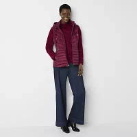 Liz Claiborne Womens Lightweight Puffer Vests
