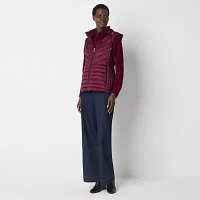 Liz Claiborne Womens Lightweight Puffer Vests