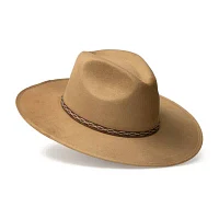 Western Express Pinch Front Flat Brim Fashion Mens Cowboy Hat