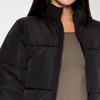 Forever 21 Essential Lightweight Womens Juniors Puffer Jacket