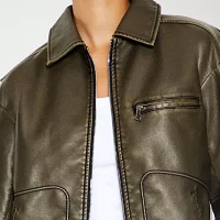 Forever 21 Lightweight Womens Juniors Bomber Jacket