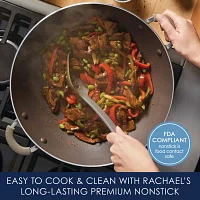 Rachael Ray Cucina Hard Anodized 14" Skillet with Helper Handle