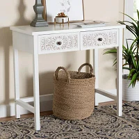 Yelena 2-Drawer Console Table