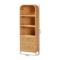 Curacao 3-Shelf Bookcase