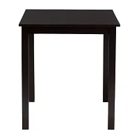 Eveline Rectangular Wood-Top Dining Table