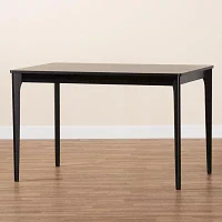 Sherwin Rectangular Wood-Top Dining Table
