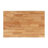 Eveline Rectangular Wood-Top Dining Table