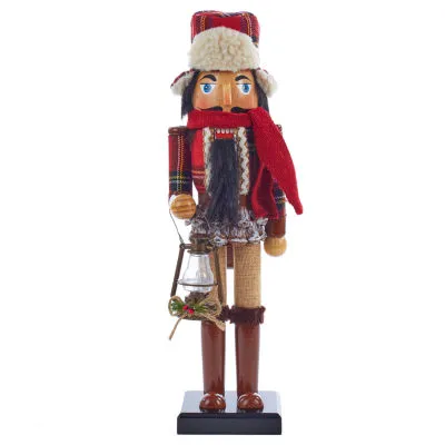 Kurt Adler 15" Wooden Woodsman Nutcracker