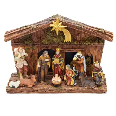 Kurt Adler 11-Piece Nativity Set