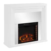 Gladia Mirrored Electric Fireplace