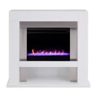 Eldines Color Changing Electric Fireplace