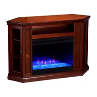 Gadon Color Changing Fireplace in Mahogany Finish