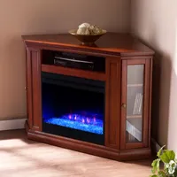 Gadon Color Changing Fireplace in Mahogany Finish