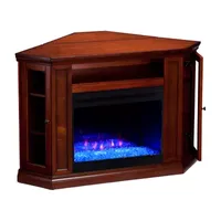 Gadon Color Changing Fireplace in Mahogany Finish