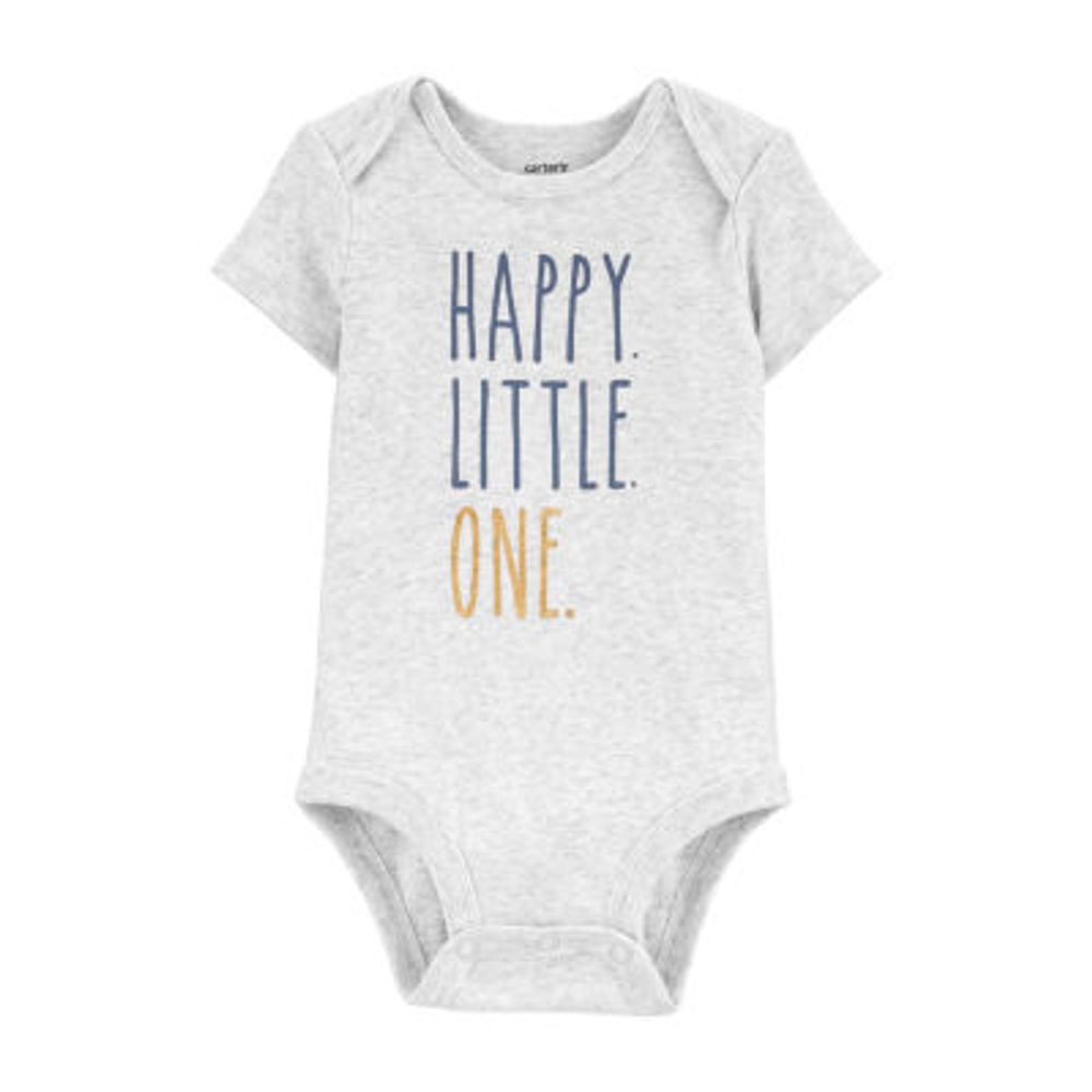 Carter's Baby Unisex Round Neck Short Sleeve Bodysuit