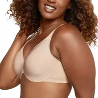 Bali Lilyette Into Comfort Keyhole Full Coverage Plunge Underwire Minimizer Bra 0904