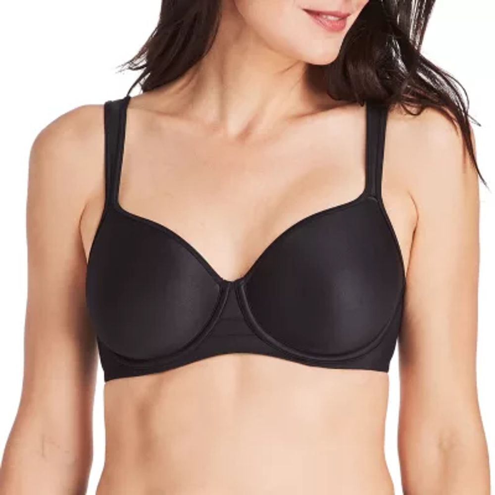 The Passion For Comfort® Minimizer Underwire Bra minimizes up to 1.5 inches  to provide a smooth look under tops and dresses.