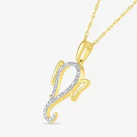 Lord Ganesha Womens Diamond Accent Natural White Diamond 14K White Gold Pendant Necklaces