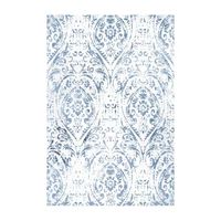 Nicole Miller Patio Sofia Juniper Damask Loomed Rectangular Outdoor Area Rug