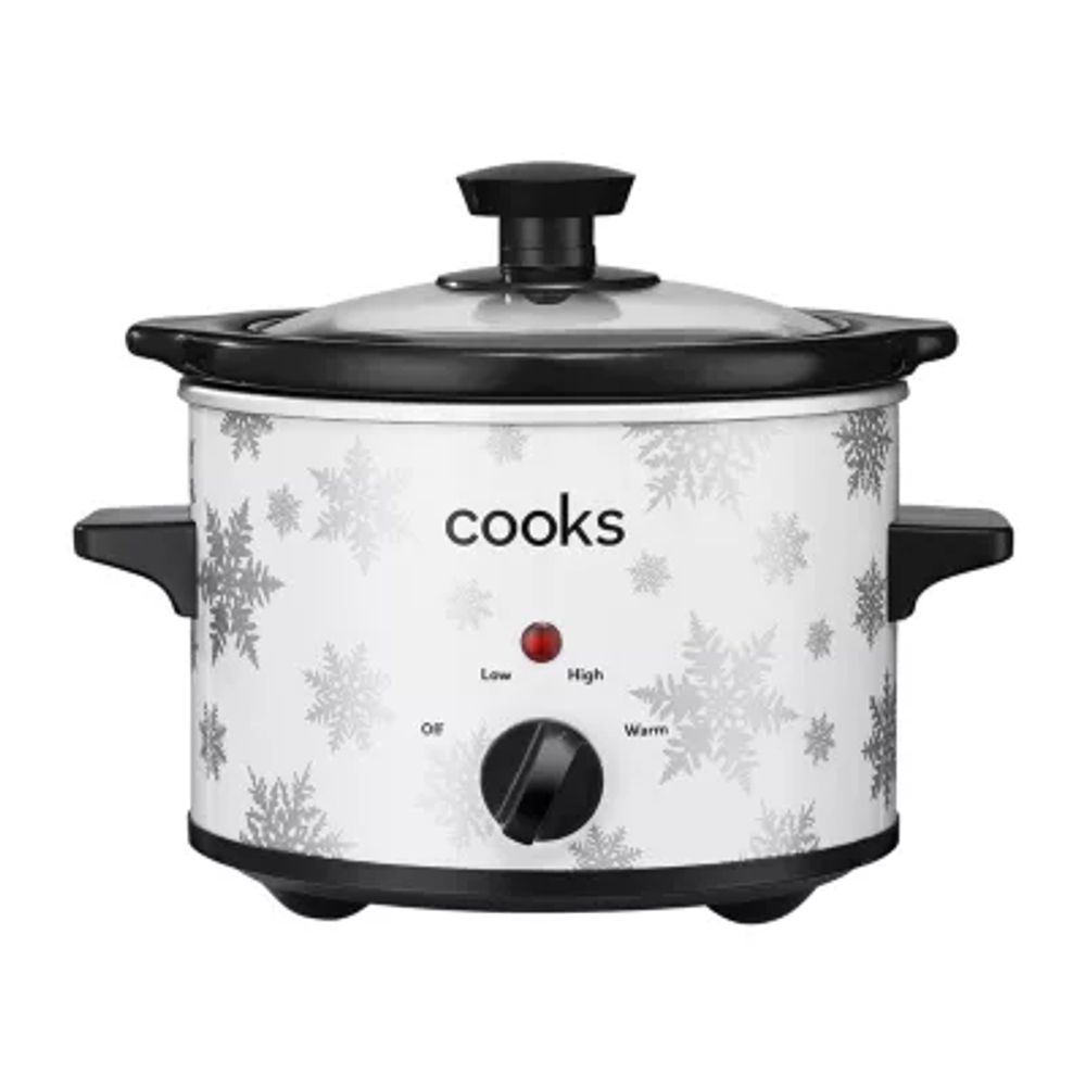 Cooks 1.5 Quart Festive Holiday Slow Cooker