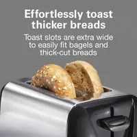 Proctor Silex 2 Slice Toaster - Black