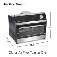 Hamilton Beach Digital Air Fryer 6 Slice Toaster Oven