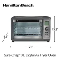 Hamilton Beach Sure-Crisp Digital Air Fryer Oven