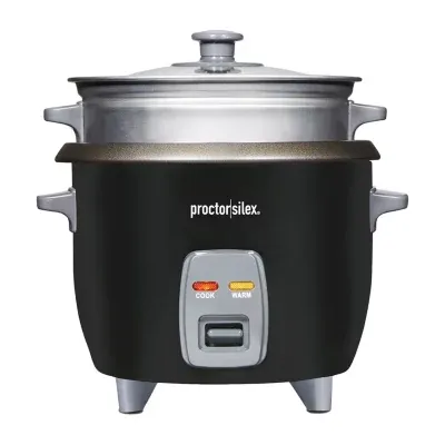 Proctor Silex 6 Cup Rice Cooker and Food Steamer