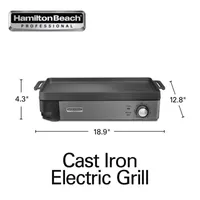 Hamilton Beach Cast Iron Electric Griddle