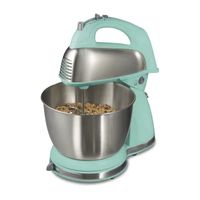 Hamilton Beach Classic Hand Stand Mixer with 4 Qt Stainless Steel Bowl