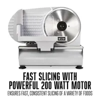 Weston 7.5 Inch Electric Meat Slicer