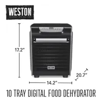 Weston 10 Tray Digital Food Dehydrator