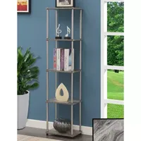 Designs2go No Tools 4-Shelf Standard Bookshelf