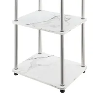Designs2go No Tools 4-Shelf Bookshelf