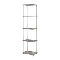 Designs2go No Tools 4-Shelf Standard Bookshelf