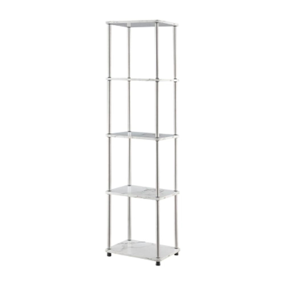 Designs2go No Tools 4-Shelf Bookshelf