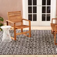 Nicole Miller Patio Country Danica Ikat Loomed Rectangular Outdoor Area Rug