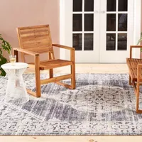 Nicole Miller Patio Sofia Magnolia Medallion Loomed Rectangular Indoor Outdoor Area Rug